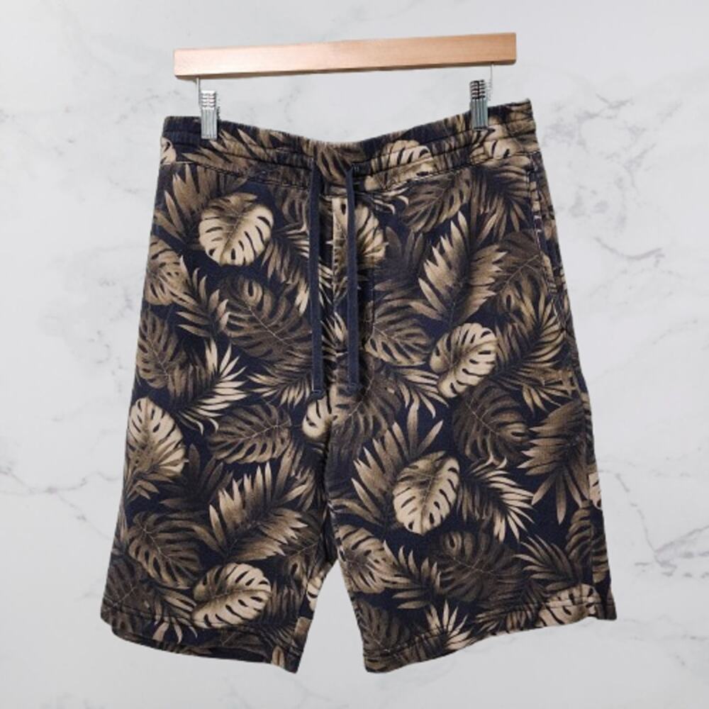 Vince Palm Leaf Medium Sweatshorts